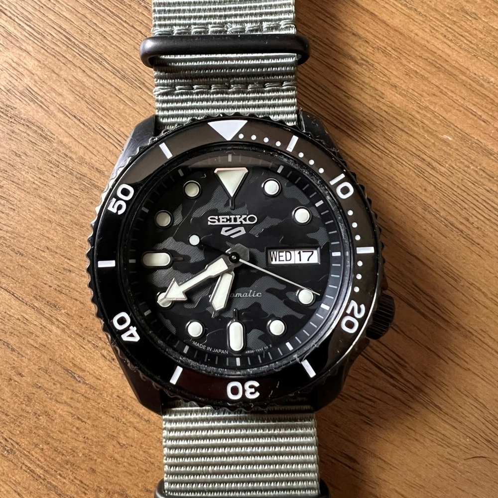 Seiko 5 Sports, Limited Edition Yuto Horigome with Extra Straps
